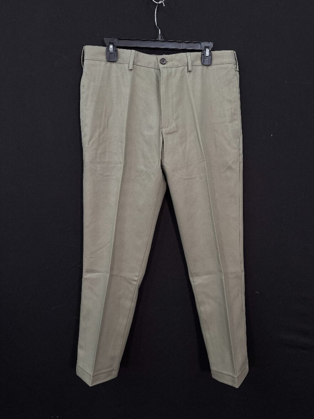 Lands' End Men's Slim Fit Chino Pants Light Olive 33x29 NWOT